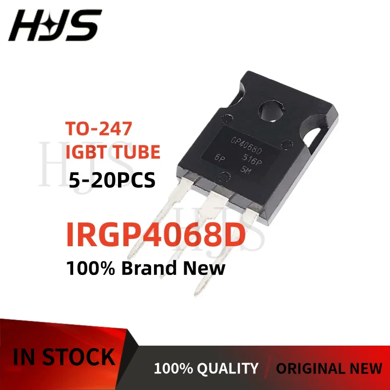 Image of 5 ~ 20PCS Neue IRGP4068D GP4068D TO-247 600V 48A IGBT rohr für frequenz konverter Auf Lager