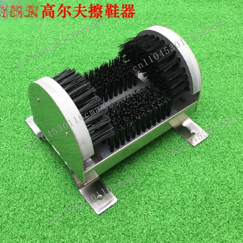Shoe Shine 304 Stainless Steel Sole Cleaner Three Sides Two Sides Shoe Brush Court Supplies Shoe Shine Board