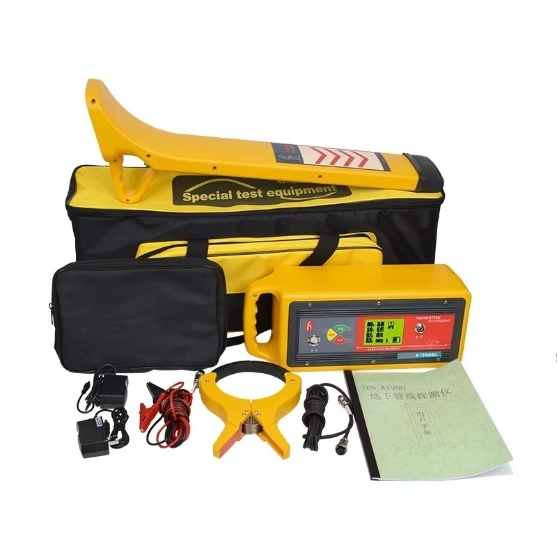 TFN A1200 متوفر في المخزون كاشف خط أنابيب الأسلاك المعدنية تحت الأرض كابل الألياف الضوئية مكتشف الأخطاء محدد المواقع تحت الأرض