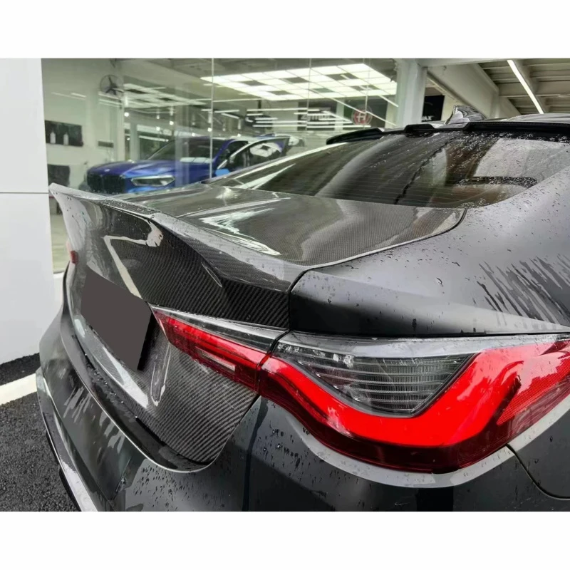 

High Quality CSL Style Carbon Fiber Trunk Lid Cover for 4 Series G22 G82 M4 2019+ Car Replacement Rear Trunk Lid