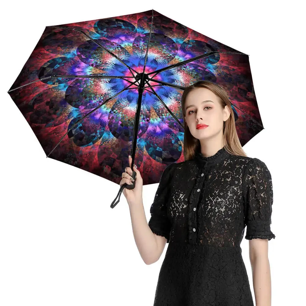 Custom Umbrella Personalized Rain/Sunny Umbrellas with Pictures Personalized Foldable Umbrella with Photo Company Logo or Design