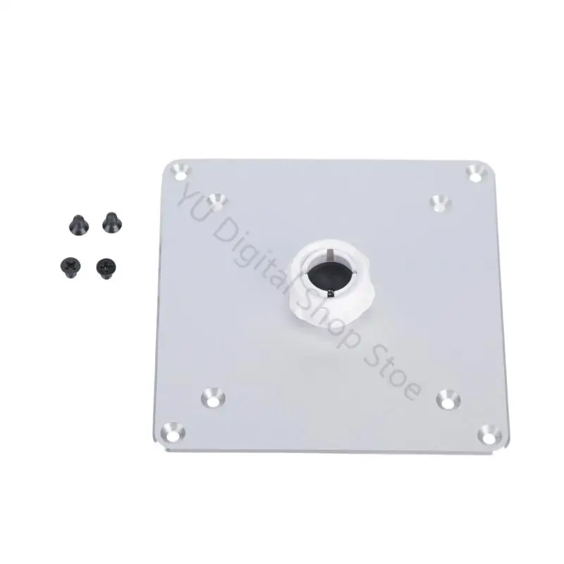 96BA Portable Monitor Mount Plate VESA 75X75 100X100 Aluminum Ball Receiver for Desk