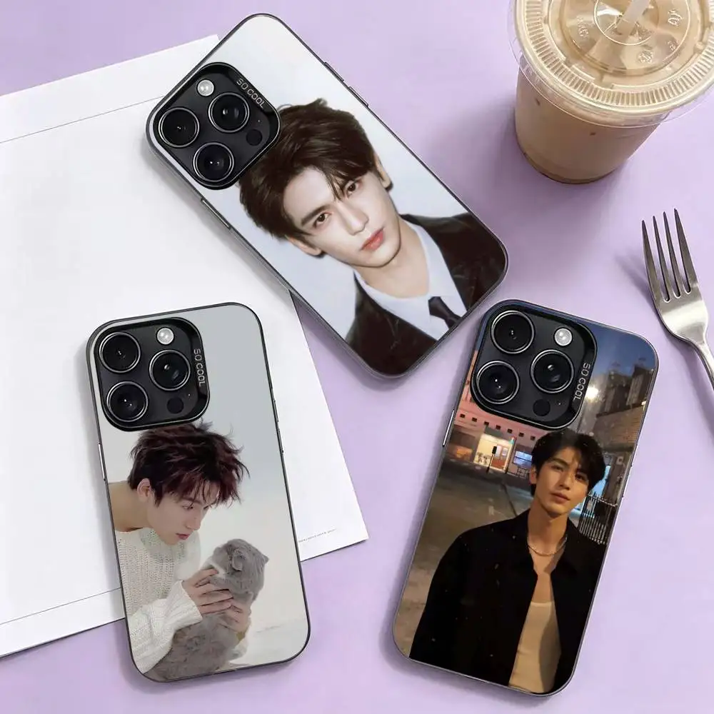 Handsome Krien Zhang L-Linghe Phone Case For iPhone 17,16,15,14,13,12,11 Plus,Pro Max,XS,Colorful Silver Black Cover