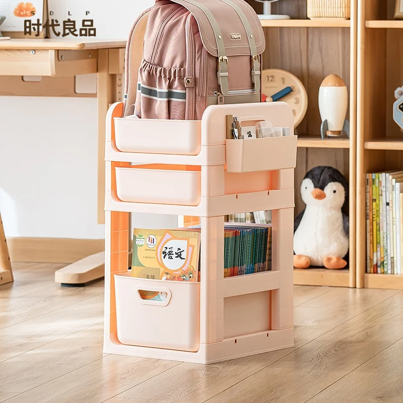 

Портативный органайзер для канцелярии OEM/ODM, большой вместимости, настольный, для книг, трехъярусный, с отсеками для хранения