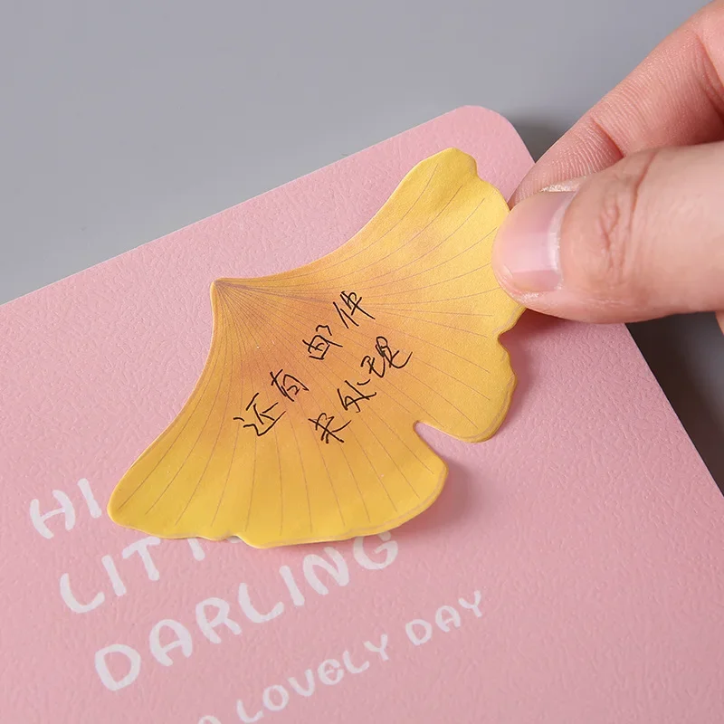 Koleksi Berbagai Daun 30 Lembar Memo Pad Perekat Sendiri N Kali Pakai Sticky Note Pembatas Buku Alat Tulis Kantor Sekolah Perlengkapan Siswa