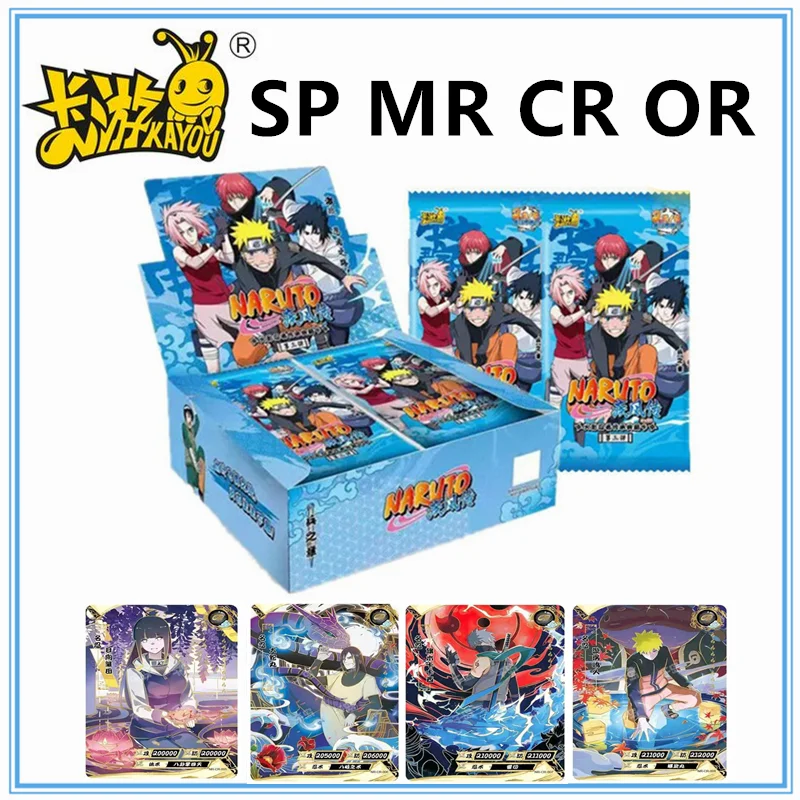 

Original Anime KAYOU Naruto Sasuke Chapter 2 CR MR OR SP Collector's Card Rare Card Children's Toy Christmas Gift