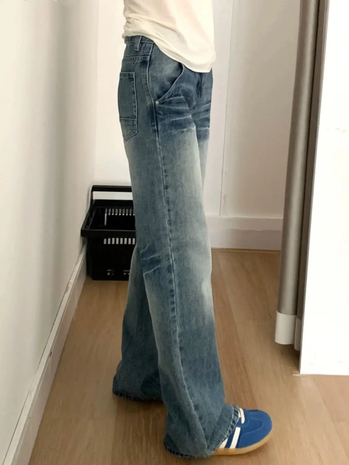 

Уличные джинсы, брюки для женщин, карго с карманами, универсальная рабочая одежда с несколькими карманами, камуфляж в стиле милитари, женские джинсовые модные стильные базовые брюки