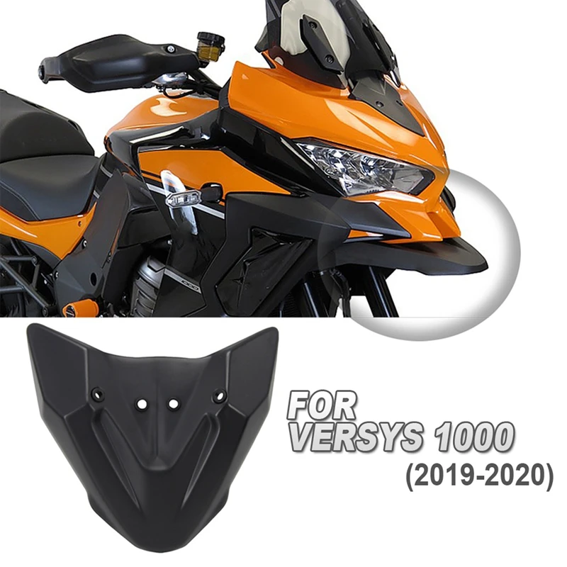 

Motorcycle Front Fender Beak Extension Wheel Protection Shroud For Kawasaki Versys 1000 Versys1000 2019 2020