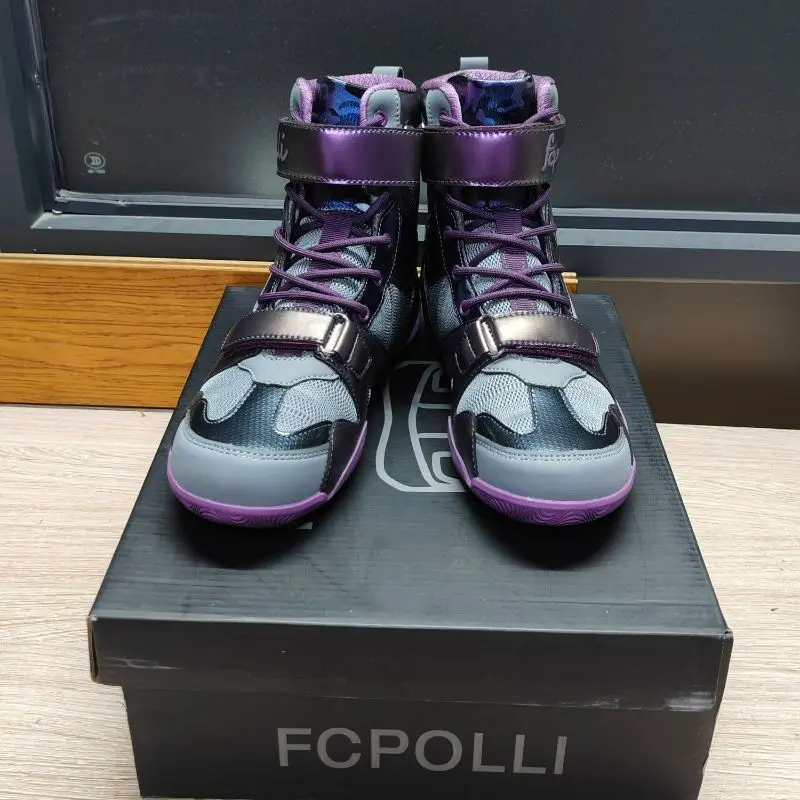 

Hot Sale Men Breathable Professional Power Lightweight Wrestling Shoes Boxing Training Shoes Gym Fighting Shoes Very Good