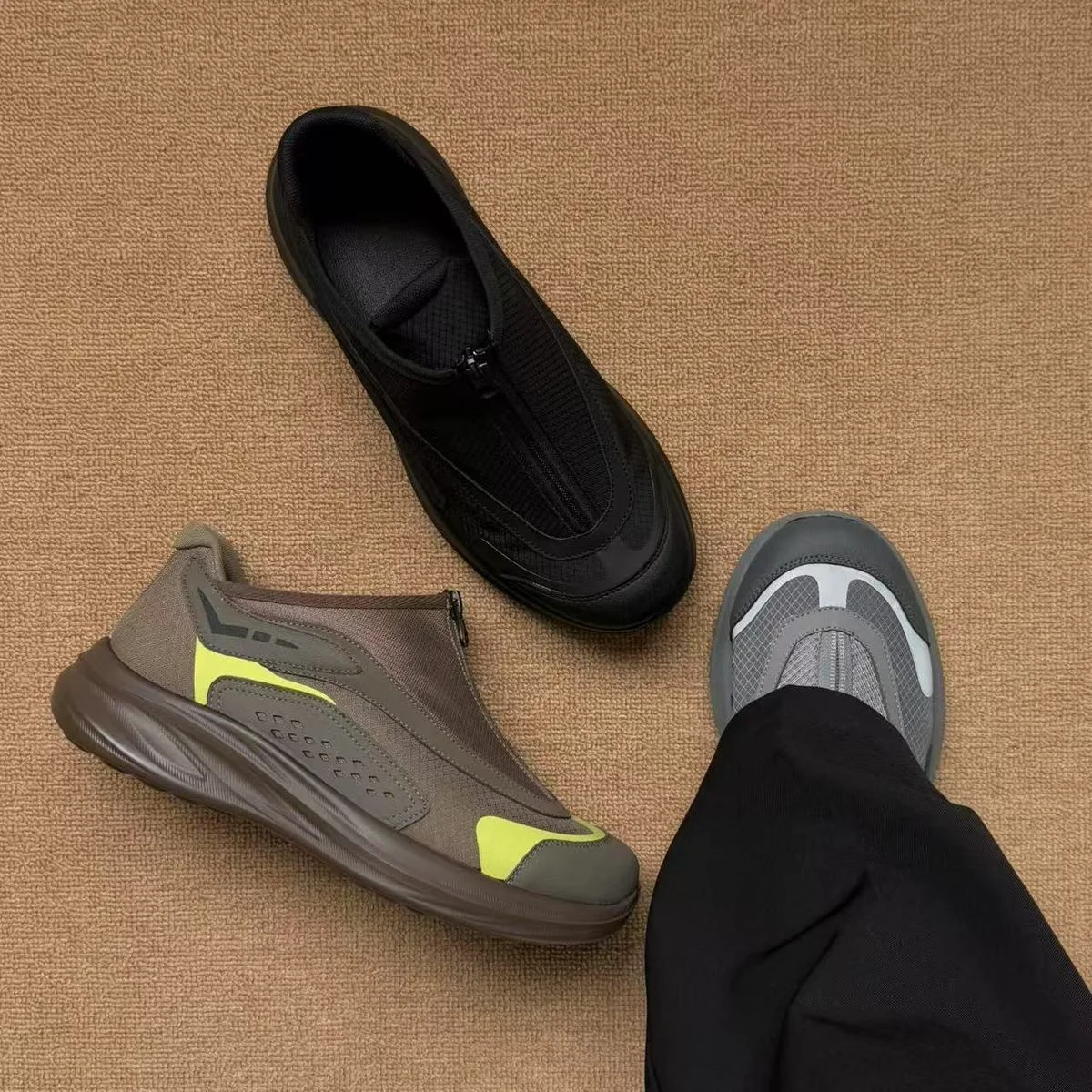 

Лидер продаж 2025, мужская обувь, уличные мужские кроссовки, многофункциональные кроссовки, уличная модная обувь, повседневная обувь для доски, модная обувь