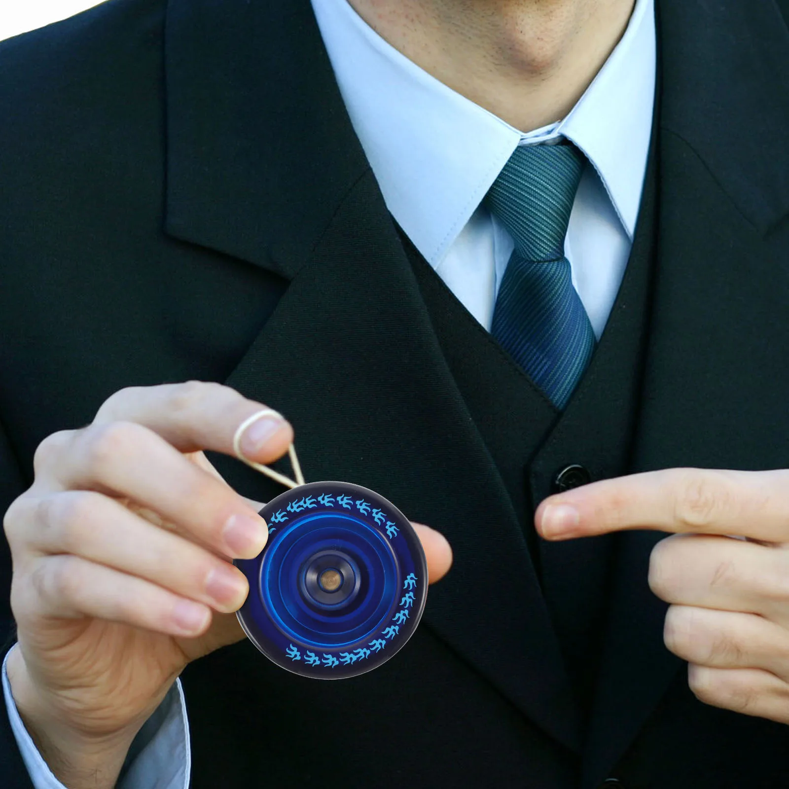 

Metal Texture Yo-yo Educational Toy Safe Kids Plaything Beginner Yoyo Plastic Children for