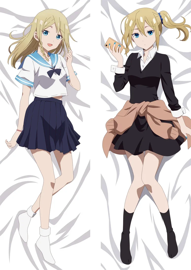 

Kaguya-sama:Love Is War Hayasaka Ai Dakimakura Waifu Anime Pillowcase 2-Side Print Hugging Body Cushion Cover Otaku