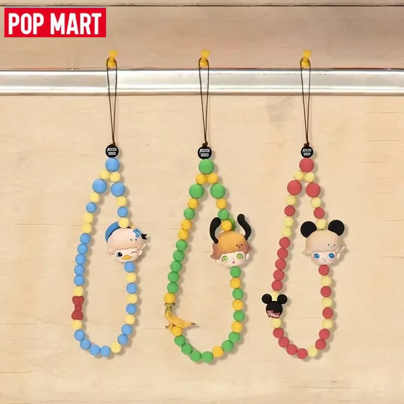 

POP MART DIMOO WORLD X DISNEY Series-ремешок для мобильного телефона, глухая коробка, загадочная коробка, подарок для девочек, игрушки, кукла, милая аниме-фигурка, настольная