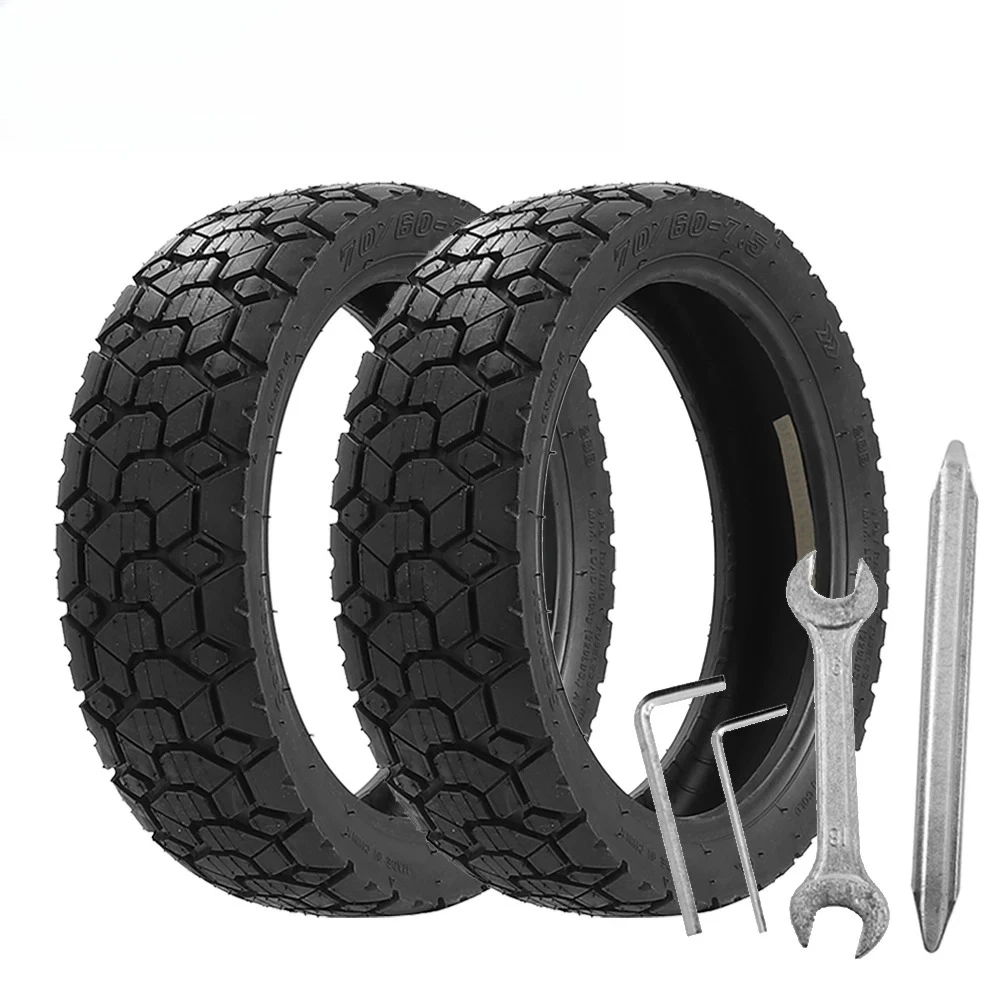 

11-дюймовая бескамерная внедорожная шина для электрического скутера Ninebot ZT3 ZT3 Pro, передние и задние колеса, вакуумные шины 70/60-7,5