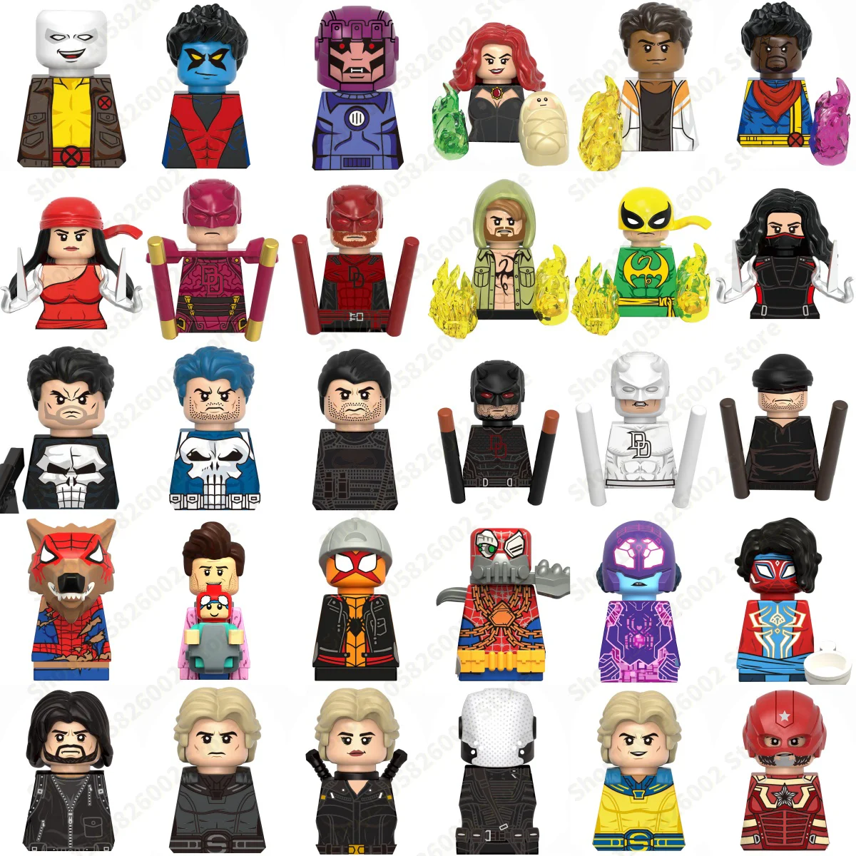Superhero Series Building Blocks - New Release Popular Classic Hero Characters G0197-G0198 Mini Brick Toys - Perfect Party Gifts