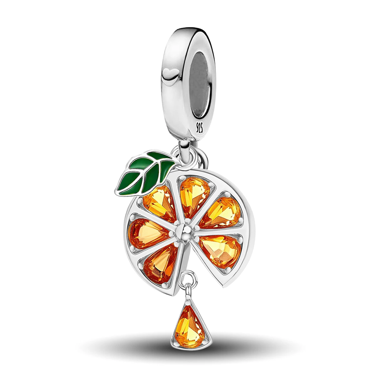 925 Sterling Silber Glühwürmchen Liebesherz Goldene Serie Charms Passend für DIY Armband Halskette Geschenk Hochwertige Feine Schmuckstücke