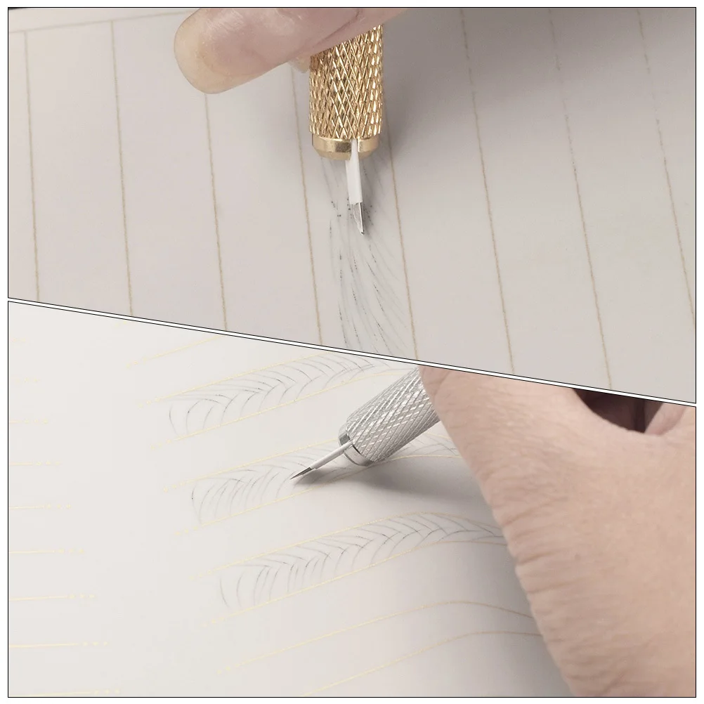 سيليكون الحاجب الوشم ممارسة الجلد المطرزة Microblading ممارسة لينة الجلد وهمية للمبتدئين الوشم #2