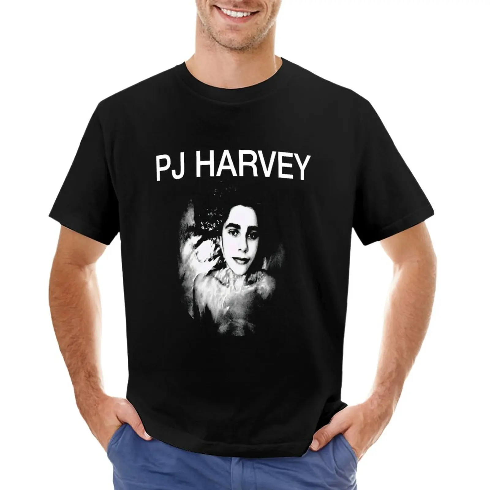 

PJ Harvey Vintage T-Shirt shirts graphic tees funnys customizeds Men's t shirts
