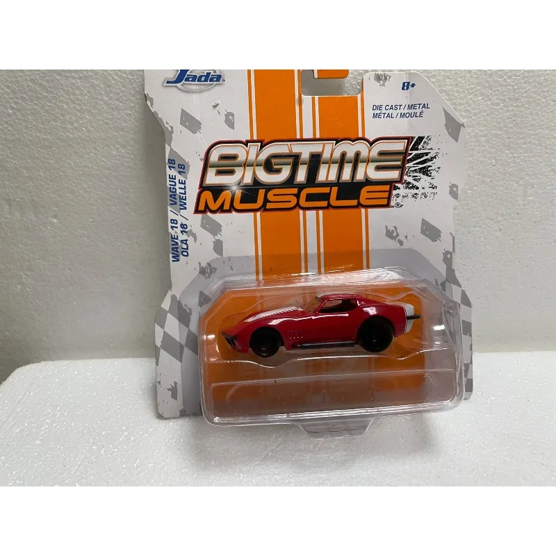 

Jada 1969 Corvette Figure Car Model Bigtime Muscle Ornament Children Collection Toy