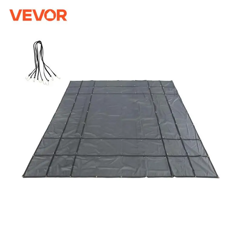 VEVOR 16-24ft Flatbed Truck Tarps  Waterproof Rainproof Outdoor Camping Tent Canopy Sun Shelter Cover for Trucks Vans Small Boat