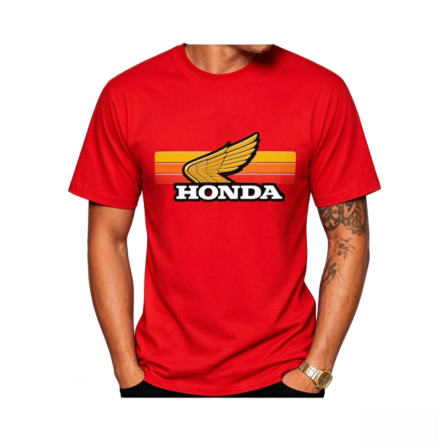 2026 Vintage Familien-Matching Neues Motorradfahrer-T-Shirt im Vintage-Stil mit Muster für Herren und Damen, Lässiges Komfort-Motorrad-Oberteil – Detail 9