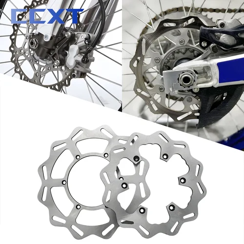 Imagen 1 del producto Rotor de disco de freno delantero y trasero para motocicleta, 245mm, 270mm, para Yamaha YZ125 YZ250 YZ250F YZ426F YZ450F YZ250X WR125 WR250 WR250F WR450F