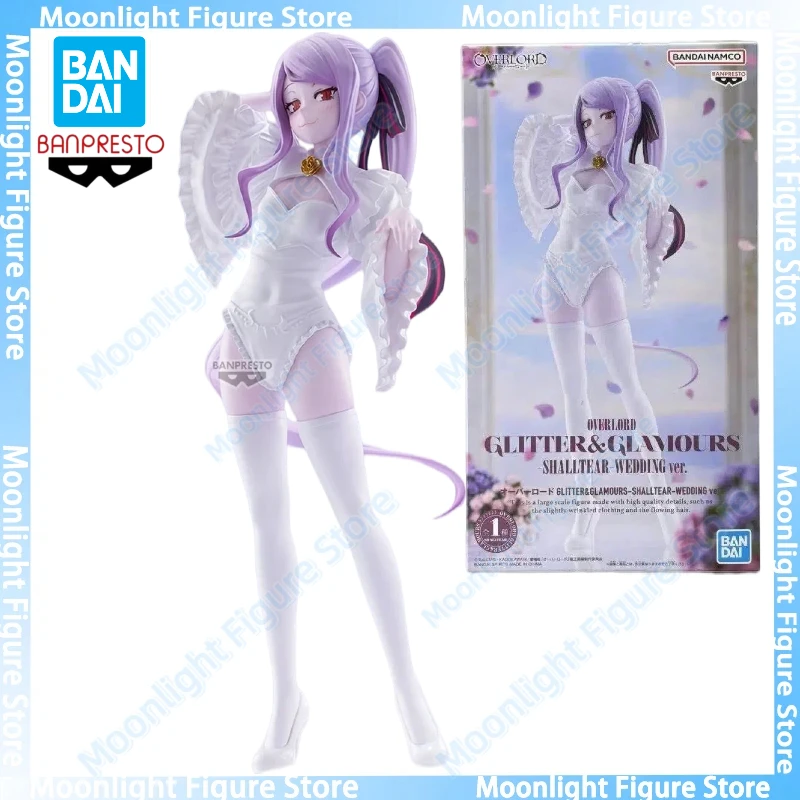 

In Stock Bandai BANPRESTO GLITTER&GLAMOURS OVERLORD Shalltear Bloodfallen Wedding Dress Ver. Anime Action Figure Toy Gift Model