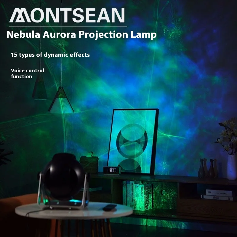 โคมไฟฉายภาพโรแมนติกแบบหมุนได้ ให้แสงสีสันสวยงามด้วยไฟ LED เหมาะสำหรับตกแต่งห้องนอน สร้างบรรยากาศช่วยให้นอนหลับสบาย