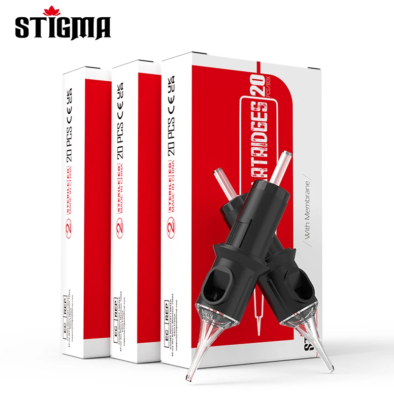 

STIGMA 20/50 шт. картриджи для татуировки иглы одноразовые стерильные безопасные иглы для революции макияж тела для поставки тату-машины