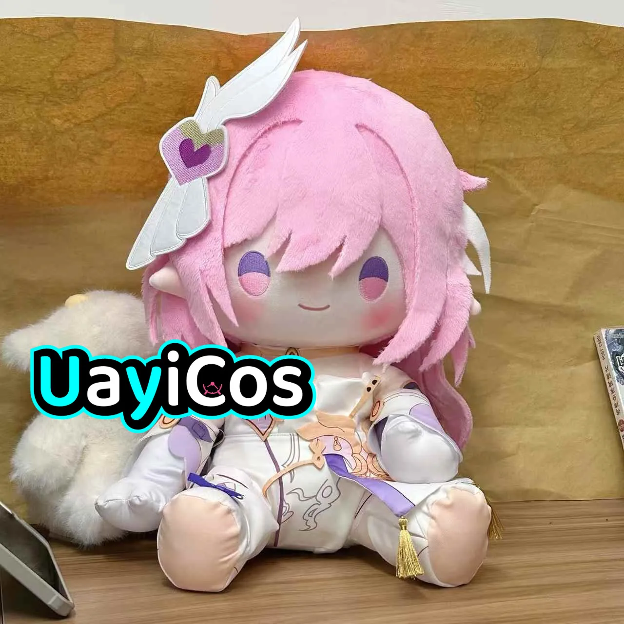 

40cm Honkai Impact 3 Elysia Cartoon Stuffed Plushies Plush Doll Clothes Soft Pillow Anime Ornaments Cute Figure Game Toy Kids Gi