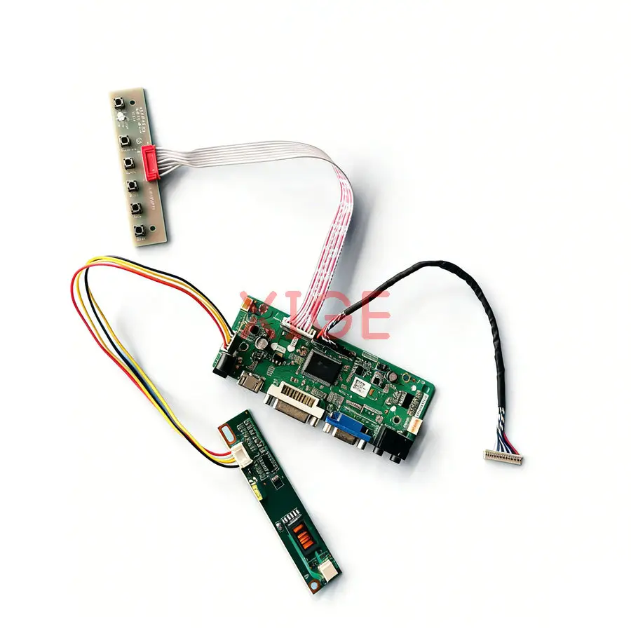 

For N150X1 LQ150X1LH62 LT150X3 HT15X33 M.NT68676 Controller Drive Board Kit DIY 1024x768 LVDS-20Pin 1-CCFL 1024*768 VGA+DVI+HDMI