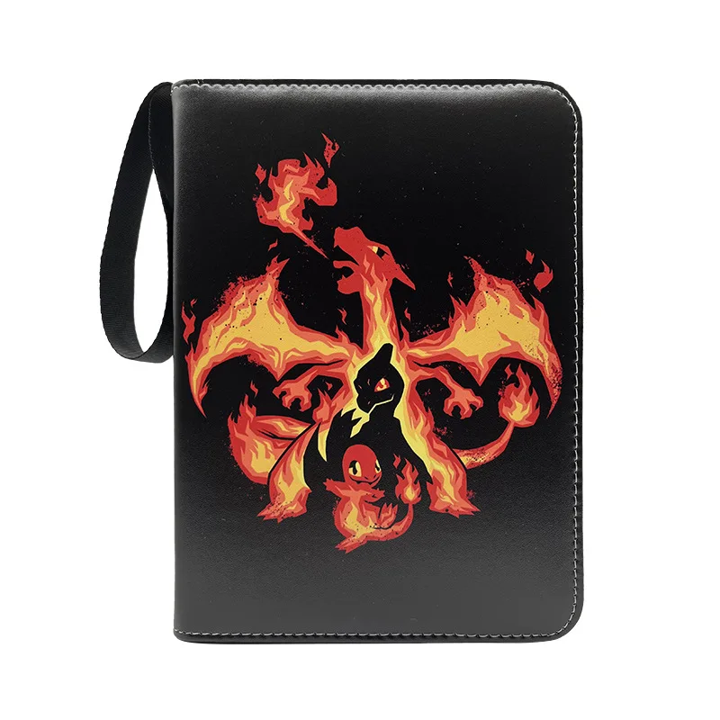 Pokemon 4 -Pocket 9-Pocket Anime Card Pack Booklet Binder - Anime TCG Card Album & Collector's Folder Kaarthouder Festival Gift