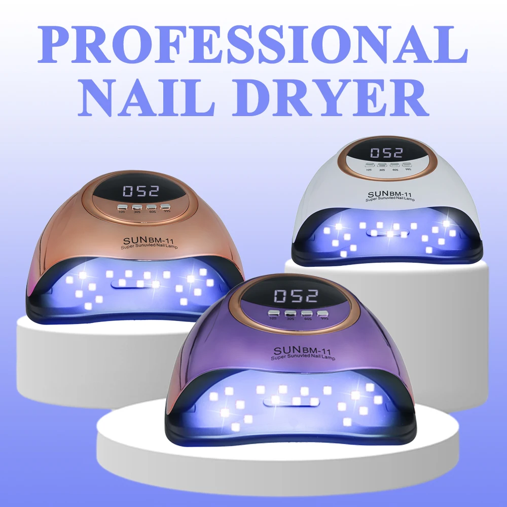 Professional 66 LEDs UV LED โคมไฟเล็บสําหรับเจลบ่ม,เซ็นเซอร์อัตโนมัติโคมไฟเล็บ, home Salon ทําเล็บมือเล็บเท้าเครื่องมือ