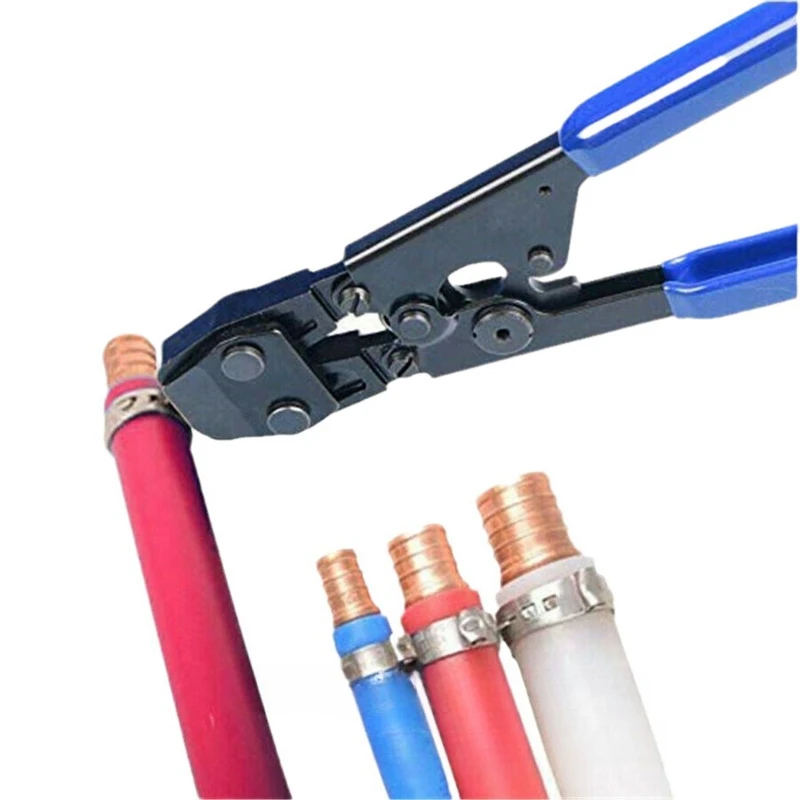 

PEX pipe clamp pliers/power pliers/clamps are more labor-saving and can be matched with various clamps
