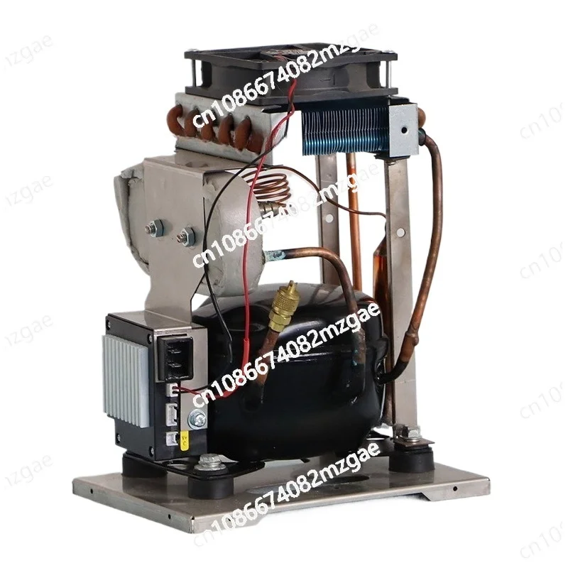 Low-Power PC Water Cooling Chiller Model H15DC with Compressor Refrigeration & Stainless Steel Heat Exchanger