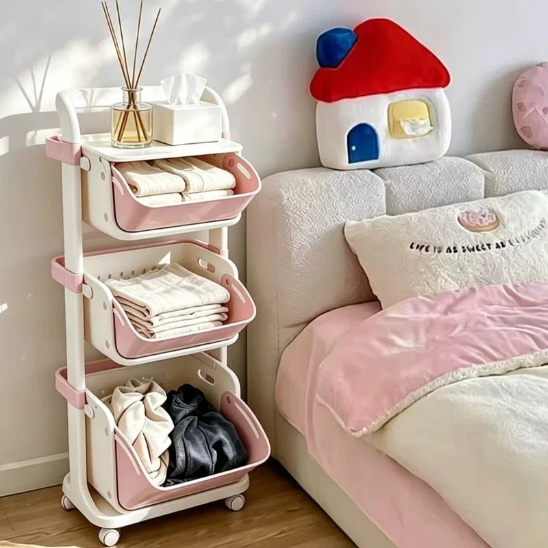 Removable Storage Basket Large Laundry Baskets Living Room Sundries Storage Basket Interior Kitchen Food Organization Rack