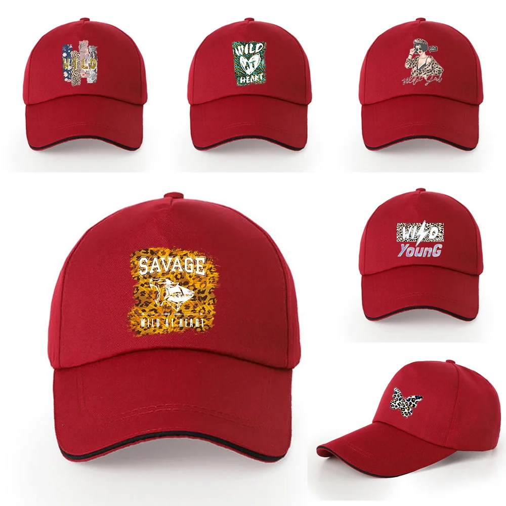 Hip-hop Baseball Cap Summer Outdoor Sun Hat Casual Wild Series Printing Cotton Adjustable Hats Hipster Must-have Peaked Caps Dad