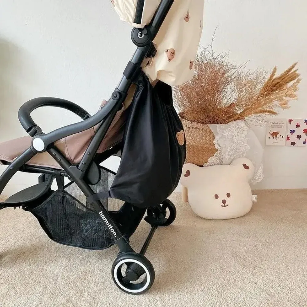 Travel Reusable Diaper Bag Outdoor Stroller Hanging Bag Diapers Pouch Bedside Nappy Organizer
