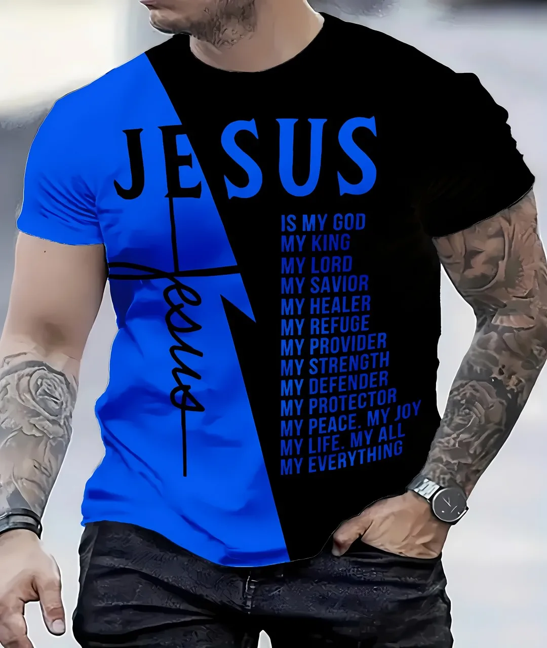 تي شيرت رجالي جديد لصيف 2025 خفيف الوزن يسمح بمرور الهواء كاجوال ورياضي من ألياف البوليستر تي شيرت رجالي خارجي