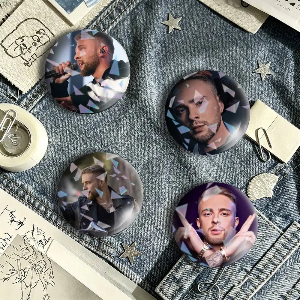 Egor Kreed EK Top Russian Rapper Tin badges in 25/32/44/58/75mm, brooch pins for accessories & gifts,Souvenir.