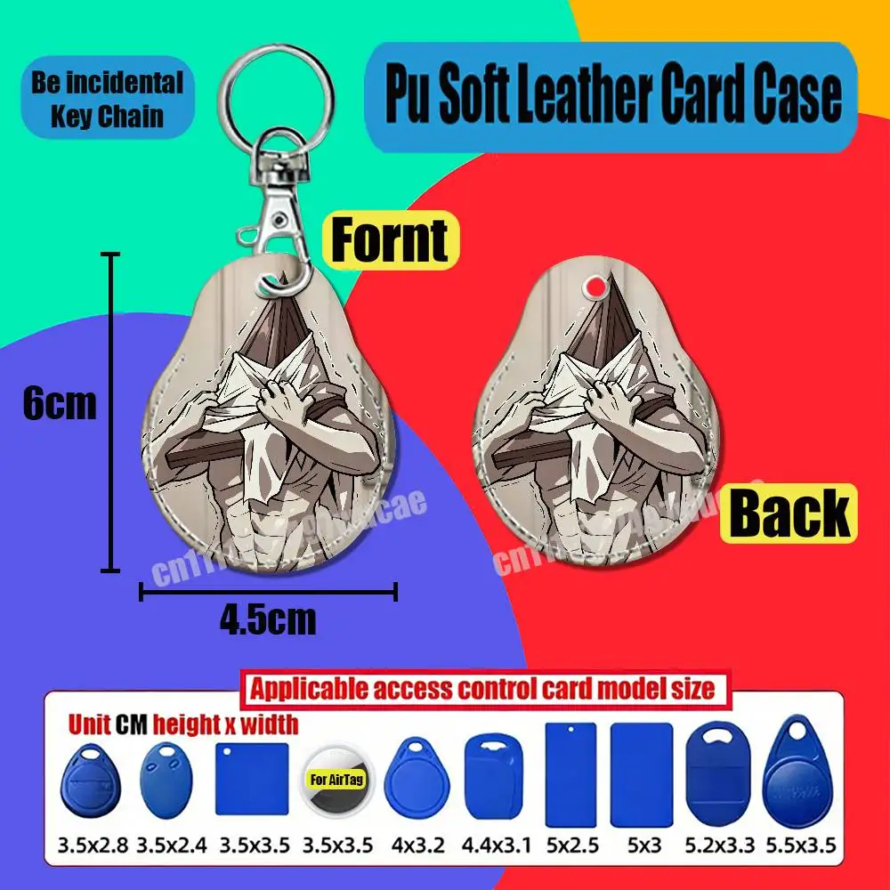 For Silent Hill Heather Mason For Air Tag Case Card Holder Sleeve ID Badge Credit Bank Access For AirTag Case Shell view 6