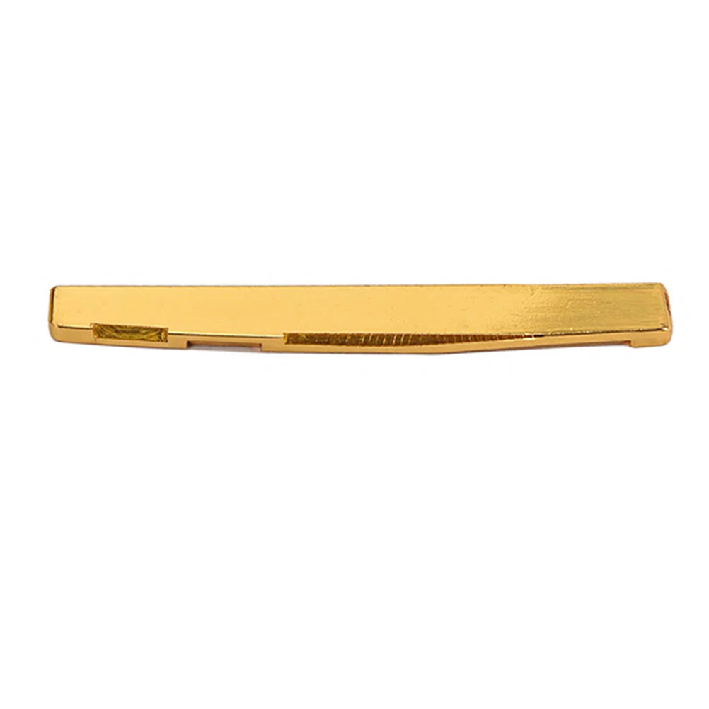 

Guitar Bridge Saddle Brass High Quality Acoustic Folk Guitar Parts Accessories Gold Plated Bronze Lower Pillow String Instrument