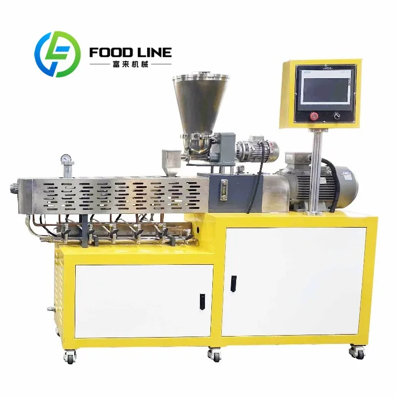 High-Accuracy Twin Screw Extruder Machine Compounding Plastic Fills Masterbatch EPE PET HDPE ABS WPC EVA LDPE XPS Pelletizing