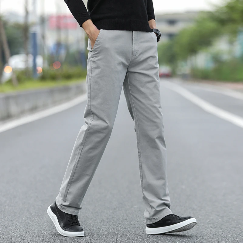 

High-end Casual Pants Men's Autumn and Winter Light Business Trend Baggy Pants Men's 2025 New Stretch Pants