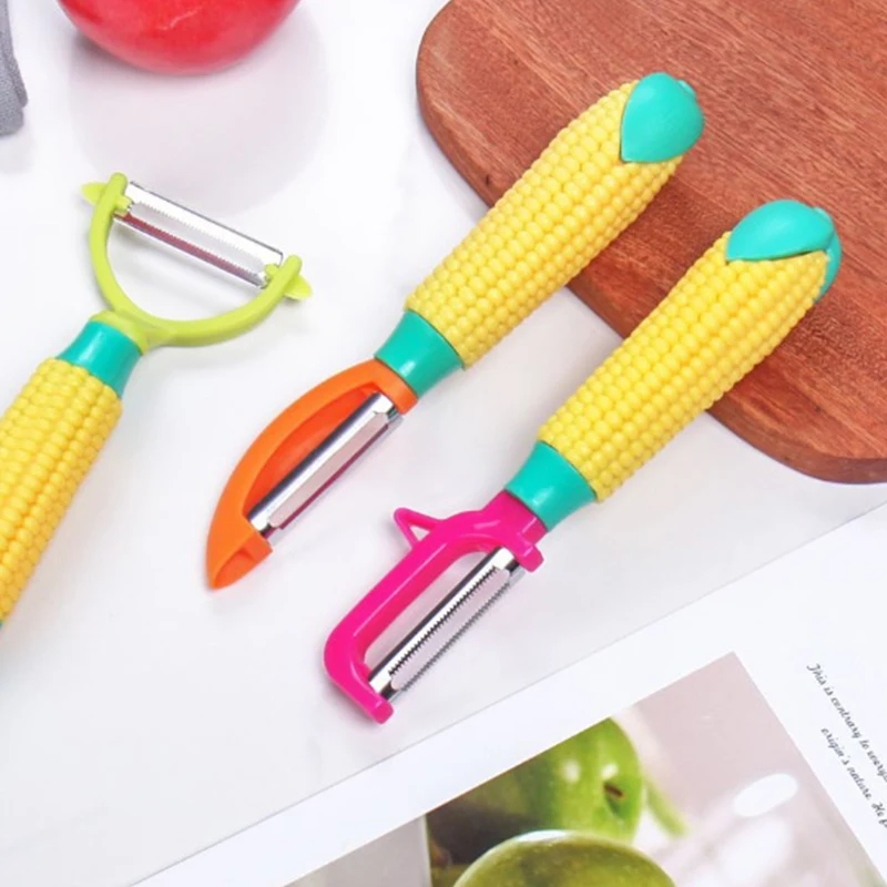 1pcs Stainless Steel Corn Planer Ergonomic Handle Corn Peeler Peel Separate & Enjoy Fresh Corn With Minimal Effort Fruit Peeler