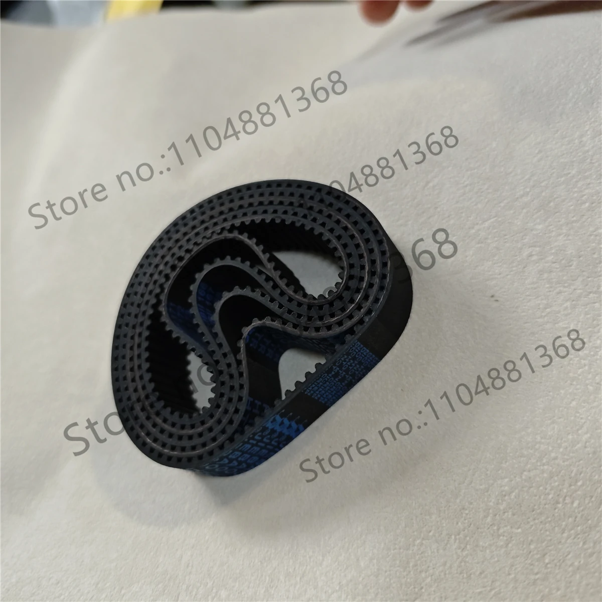 5PCSClosed Loop Timing Belt Transmission Belts HTD 3M-255-15 Perimeter 225 267 300 324 384 519mm Customized Width 8 9 10 15 17mm