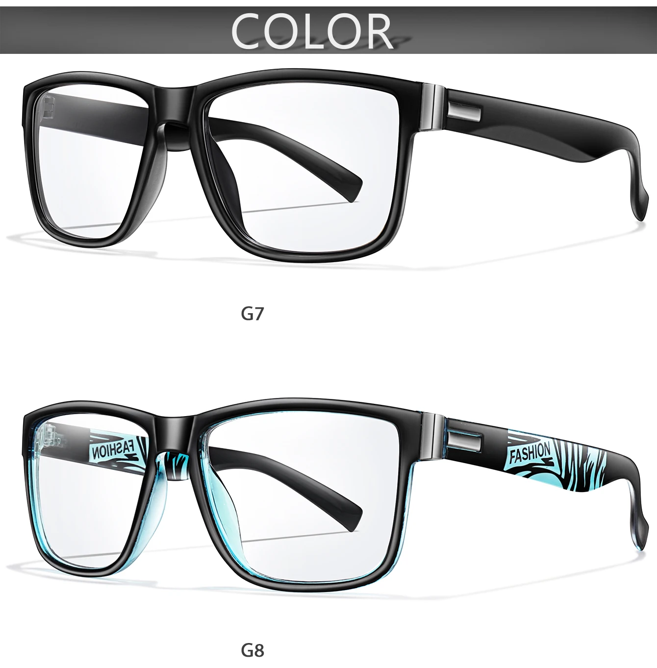 Photochrome Lesebrille für Männer und Frauen Surf Internet Rechteckige Brillen Weibliche Presbyopiebrille +150 +200 – Detail 3