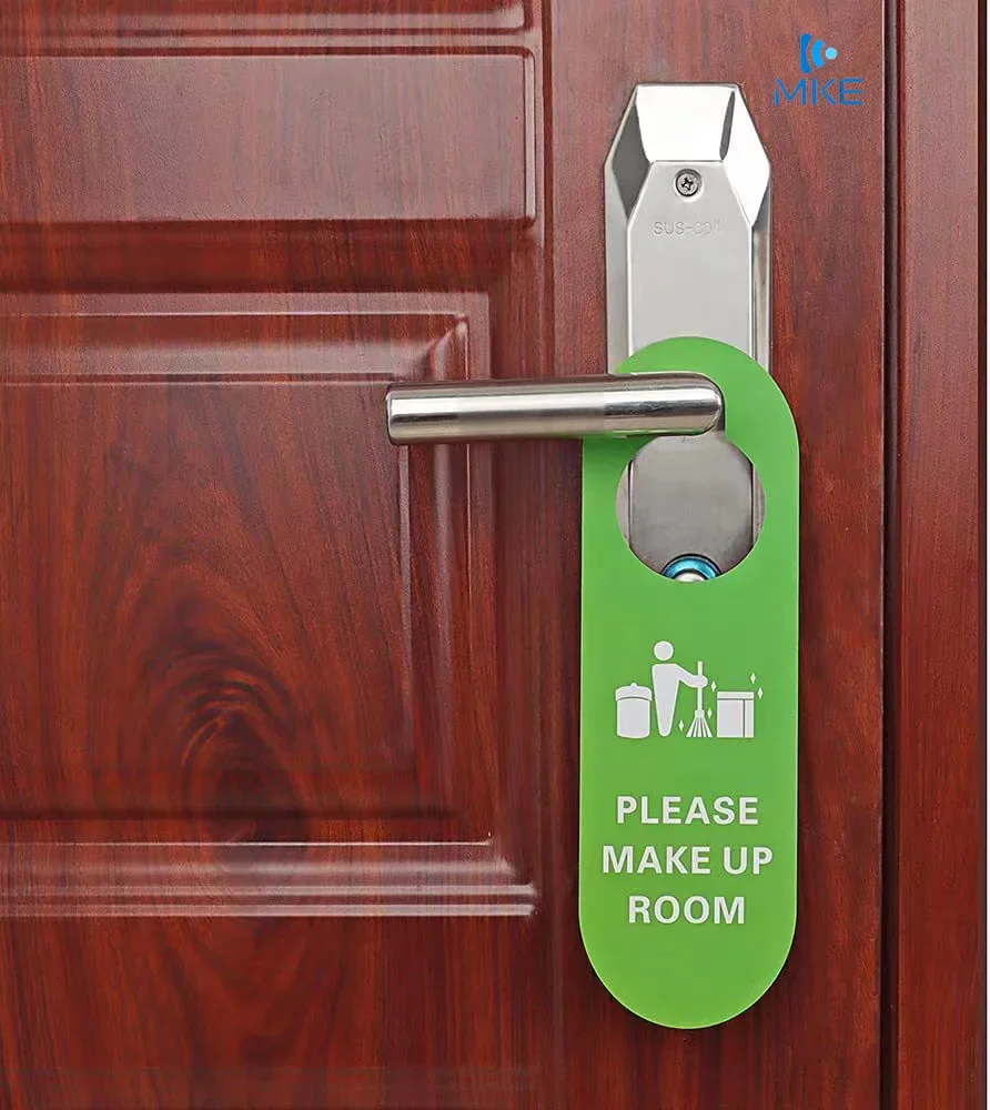 لوحة الباب المخصصة لا تزعج أطباق الفندق #3