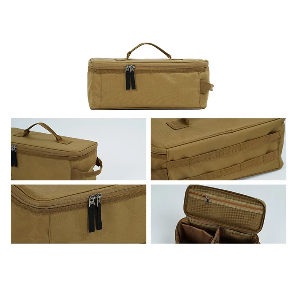 

Снаряжение для кемпинга, уличная посуда для приготовления пищи на открытом воздухе, хлопковая лямка, ручка, внутренняя съемная перегородка, легкая конструкция