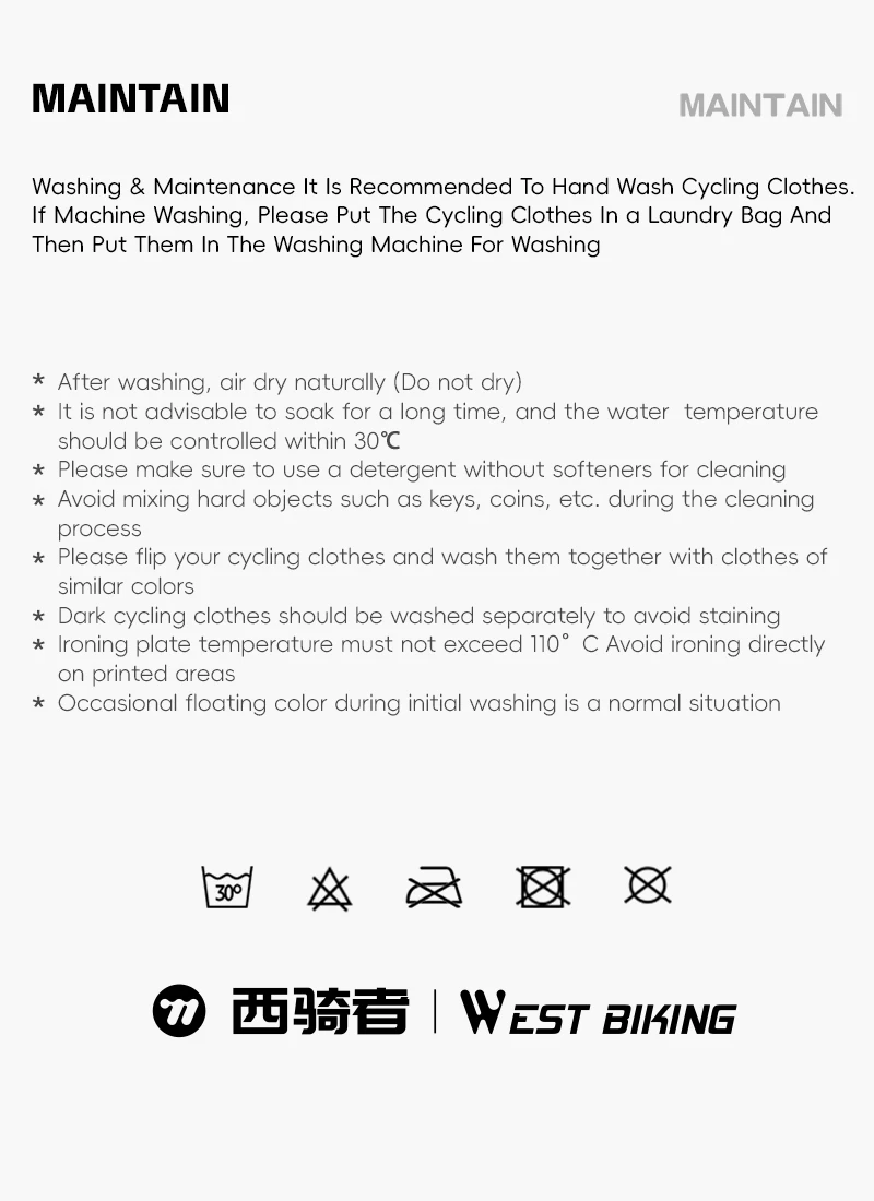 WEST BIKING Damen Fahrradtrikot Langarm Atmungsaktiv Schnelltrocknend Weiß Grün Racing Slim Fit Fahrradbekleidung Sommer-Reitoberteil – Detail 18